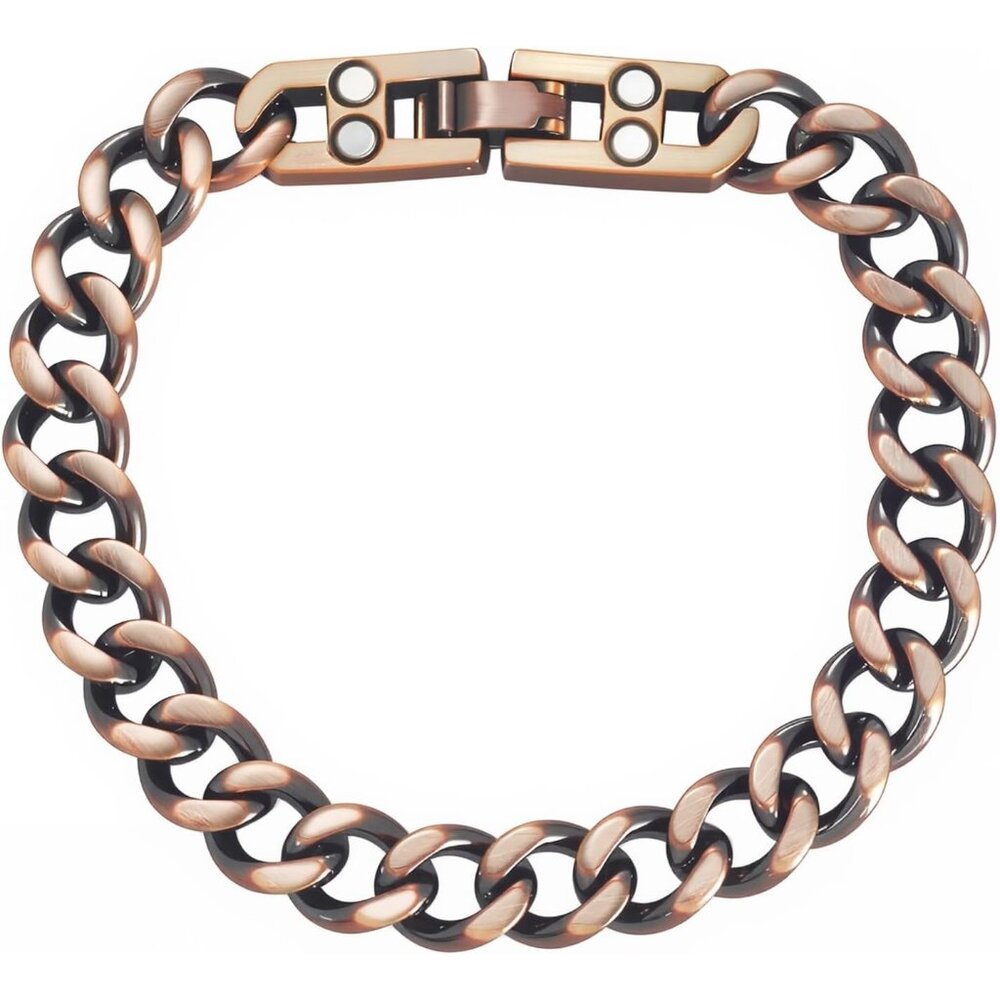 Elegant Two-Tone Chain Bracelet